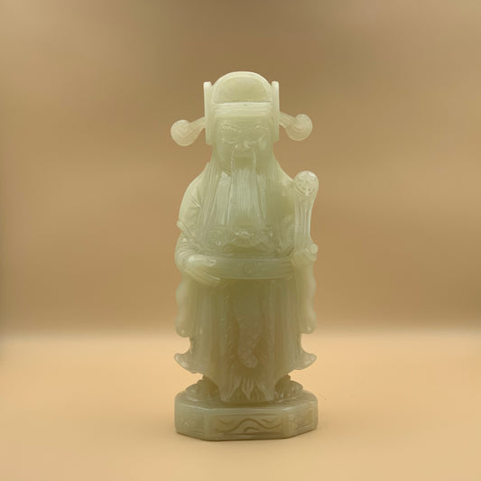 Bộ Tượng Tam Đa Phúc Lộc Thọ Xanh 20 cm