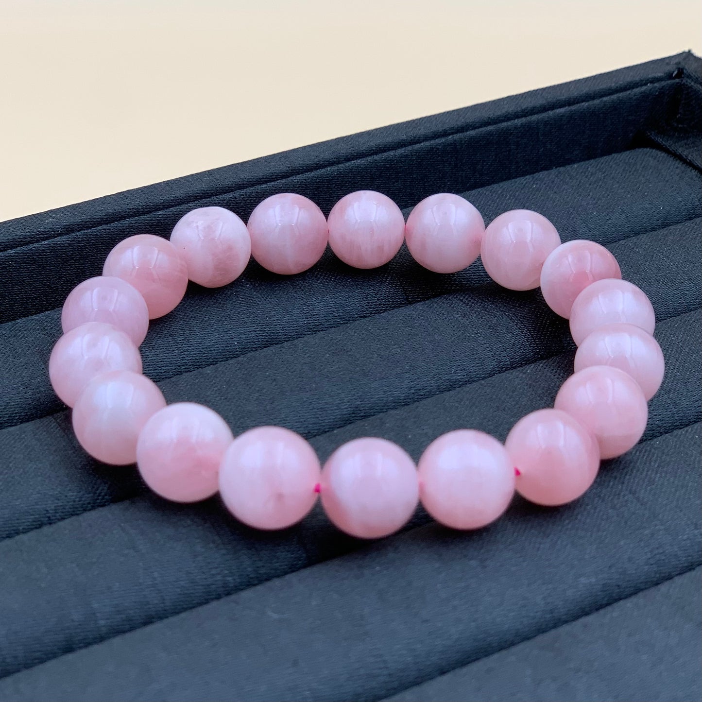 Vòng Tay Thạch Anh Hồng 12 mm