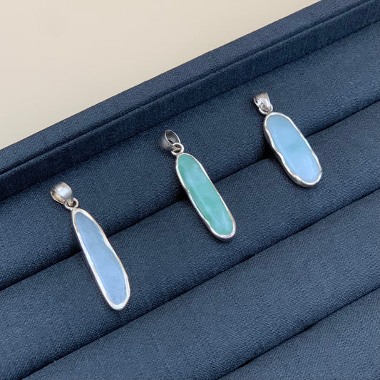 Mặt Dây Chuyền Ngọc Bọc Bạc