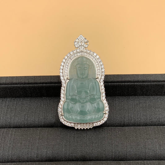 Mặt Dây Chuyền Quan Âm Ngọc A