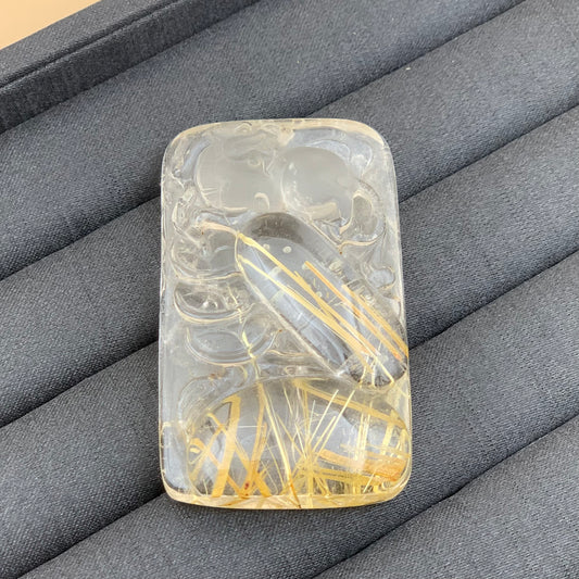 Tỳ Hưu Thạch Anh Tóc