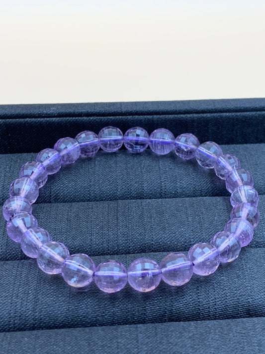 Vòng Tay Thạch Anh Tím 11 mm