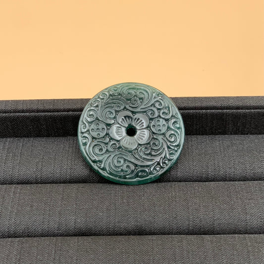 Mặt Dây Chuyền Điếu Ngọc Chạm