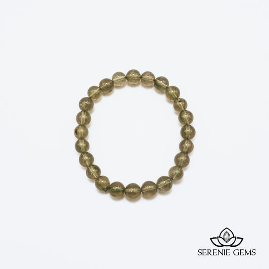 Vòng Tay Thạch Anh Tóc Xanh 6 mm