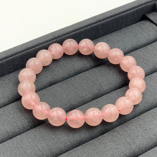 Vòng Tay Thạch Anh Dâu 10 mm