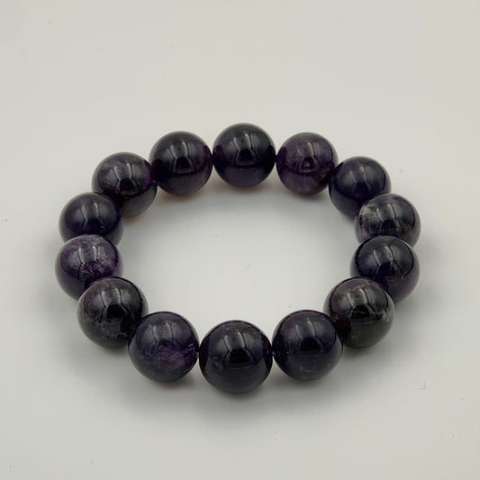 Vòng Tay Thạch Anh Tím 14 mm