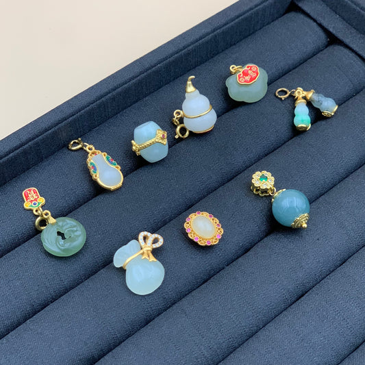 Mặt Dây Chuyền Charm Ngọc