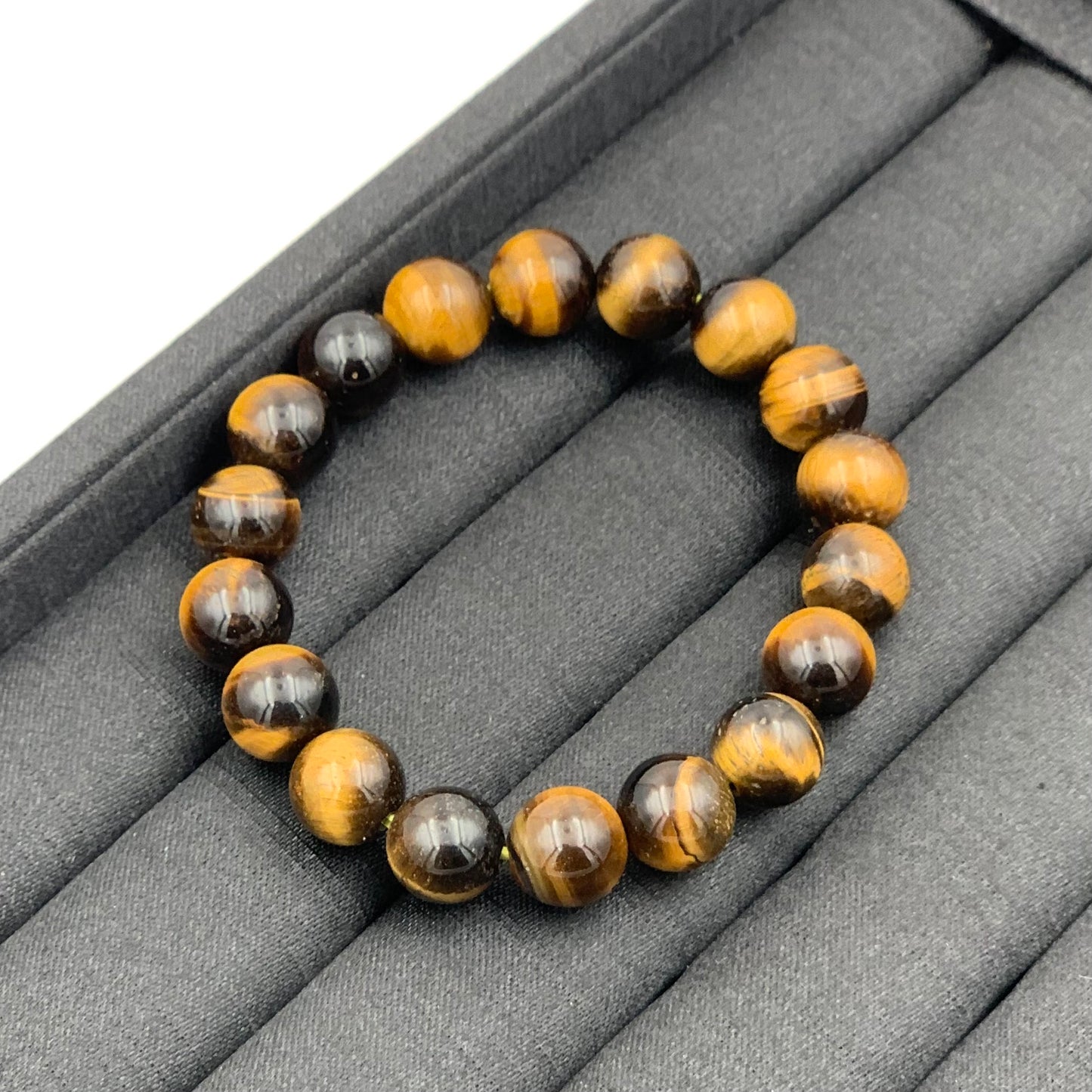 Vòng Tay Thạch Anh Mắt Hổ 10 mm
