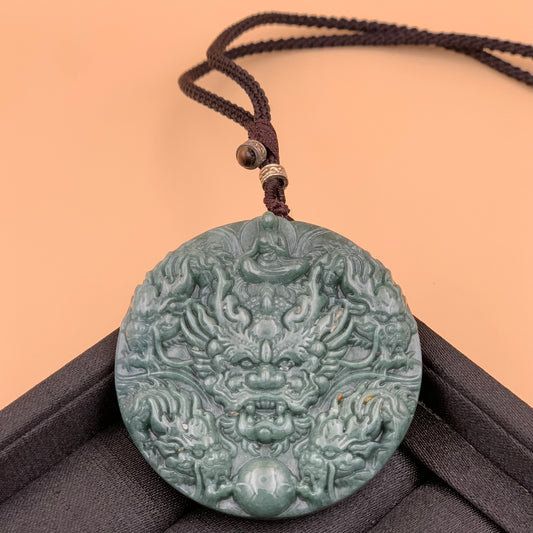 Dây Chuyền Rồng Ngọc Jade A
