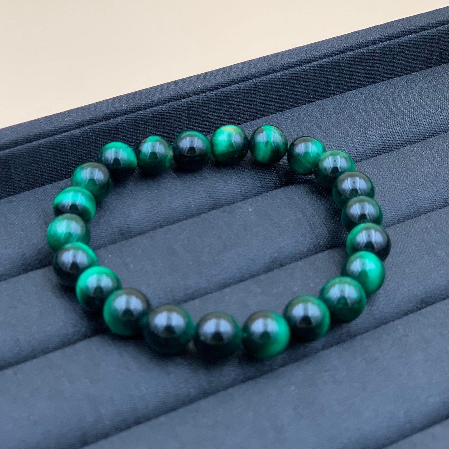 Vòng Tay Thạch Anh Mắt Hổ 8 mm