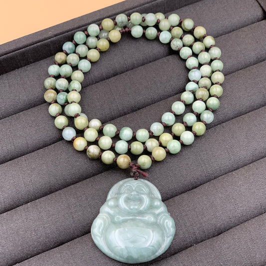 Vòng Dây Chuyền Ngọc Phật Di Lặc