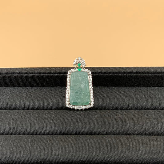 Mặt Dây Chuyền Phong Cảnh Ngọc A