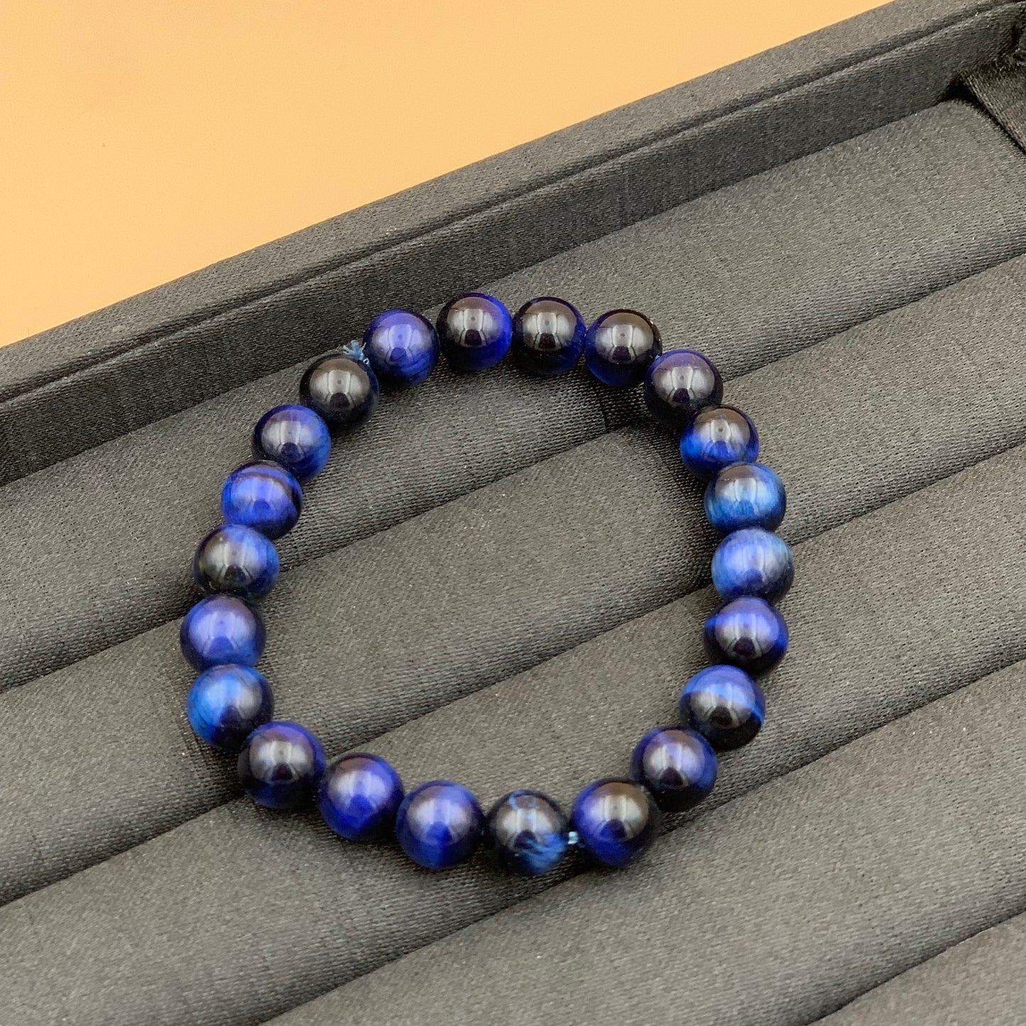 Vòng Tay Thạch Anh Mắt Hổ 8 mm