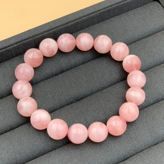 Vòng Tay Thạch Anh Hồng 12 mm