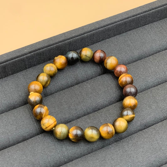 Vòng Tay Thạch Anh Mắt Hổ 8 mm