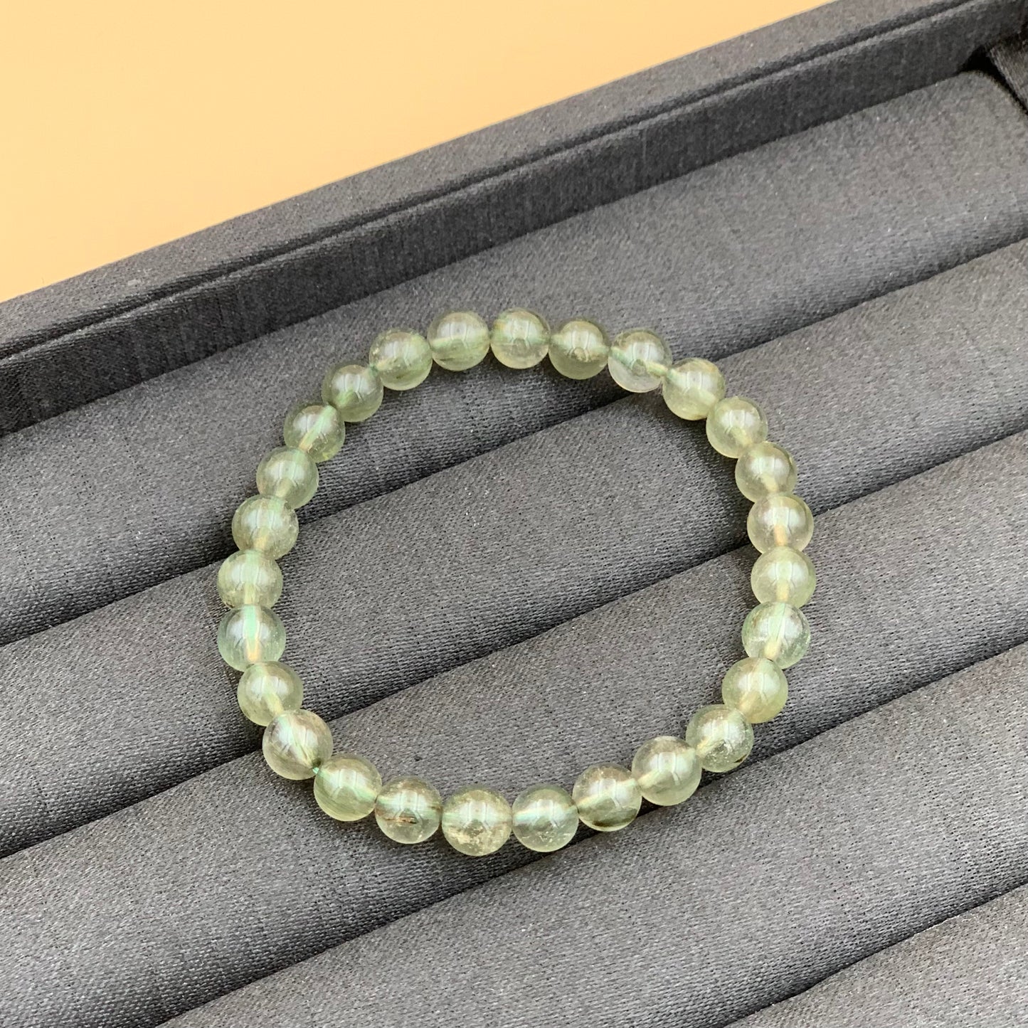 Vòng Tay Thạch Anh Tóc Xanh 6 mm
