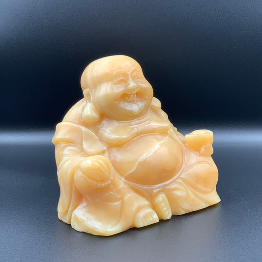 Tượng Phật Di Lặc Hoàng Long 12 cm