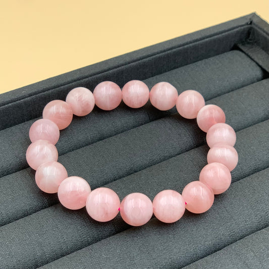 Vòng Tay Thạch Anh Hồng 12 mm