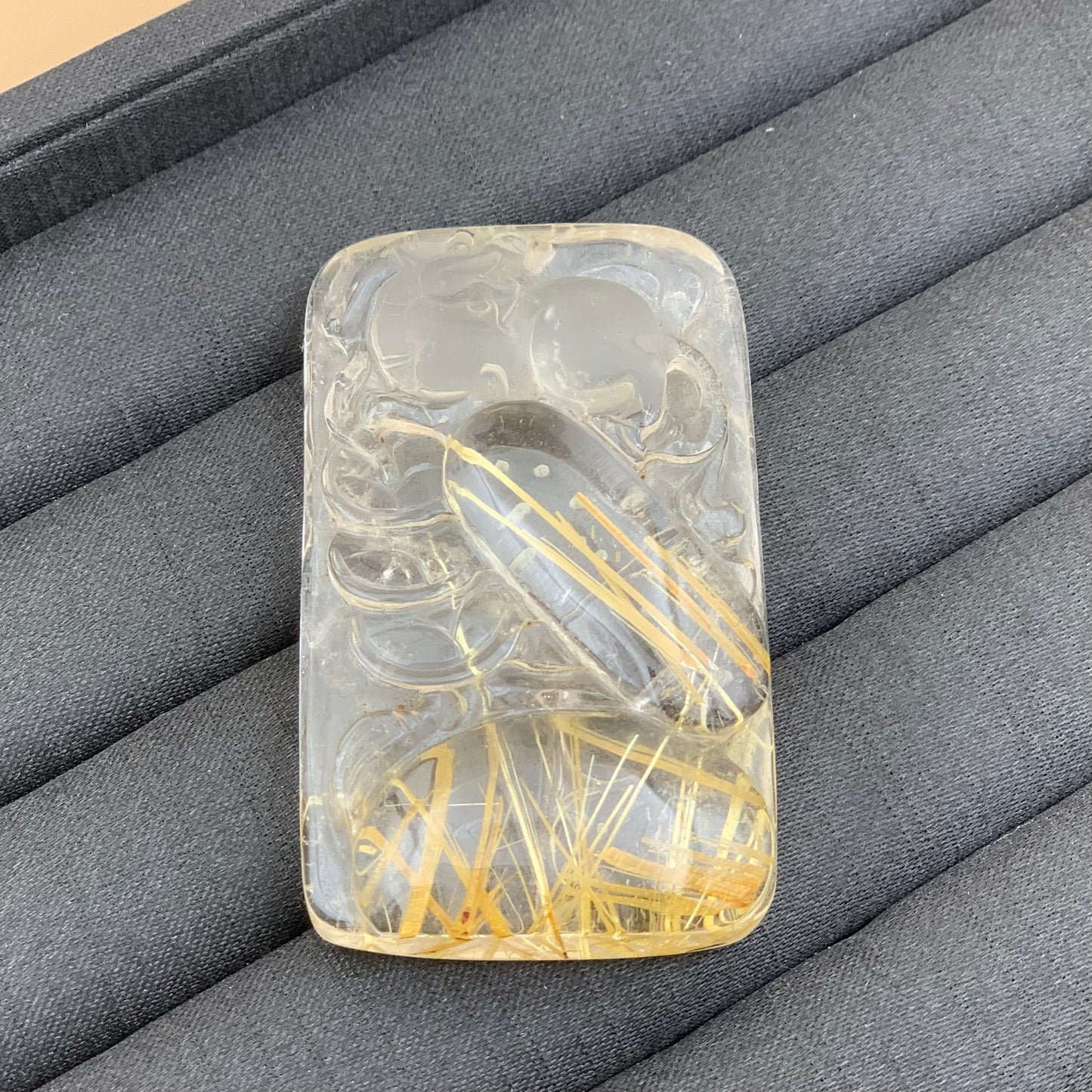 Tỳ Hưu Thạch Anh Tóc