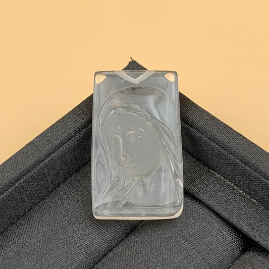 Mặt Dây Chuyền Đức Mẹ Thạch Anh