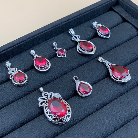 Mặt Dây Chuyền Ruby Mỹ